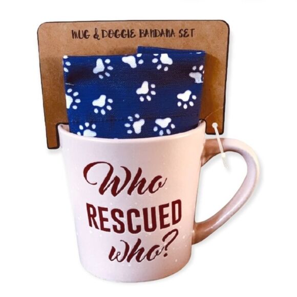 Mug and Doggie Bandana Set - Picture 1 of 2